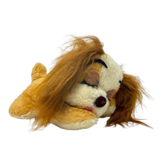Walt Disney Productions Character Stuffed Animal Lady and the Tramp Plush Vtg - Picture 1 of 9